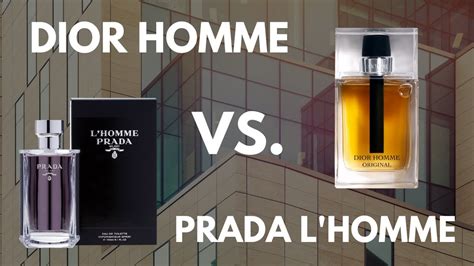 prada l'homme vs dior homme